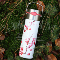 Termos JM z zaparzaczem `Kwiat Wiśni` 500ml